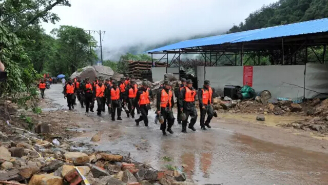 線路板廠祈福|福建泰寧山體滑坡緊急救援中