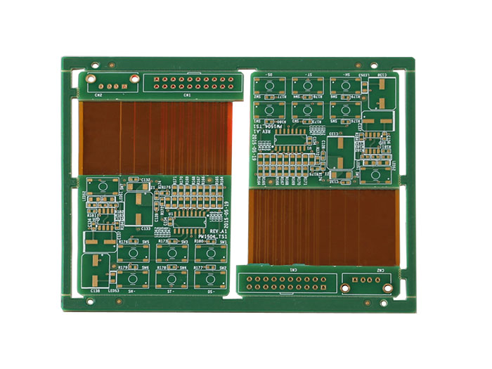 汽車轉(zhuǎn)換器軟硬結(jié)合板PCB