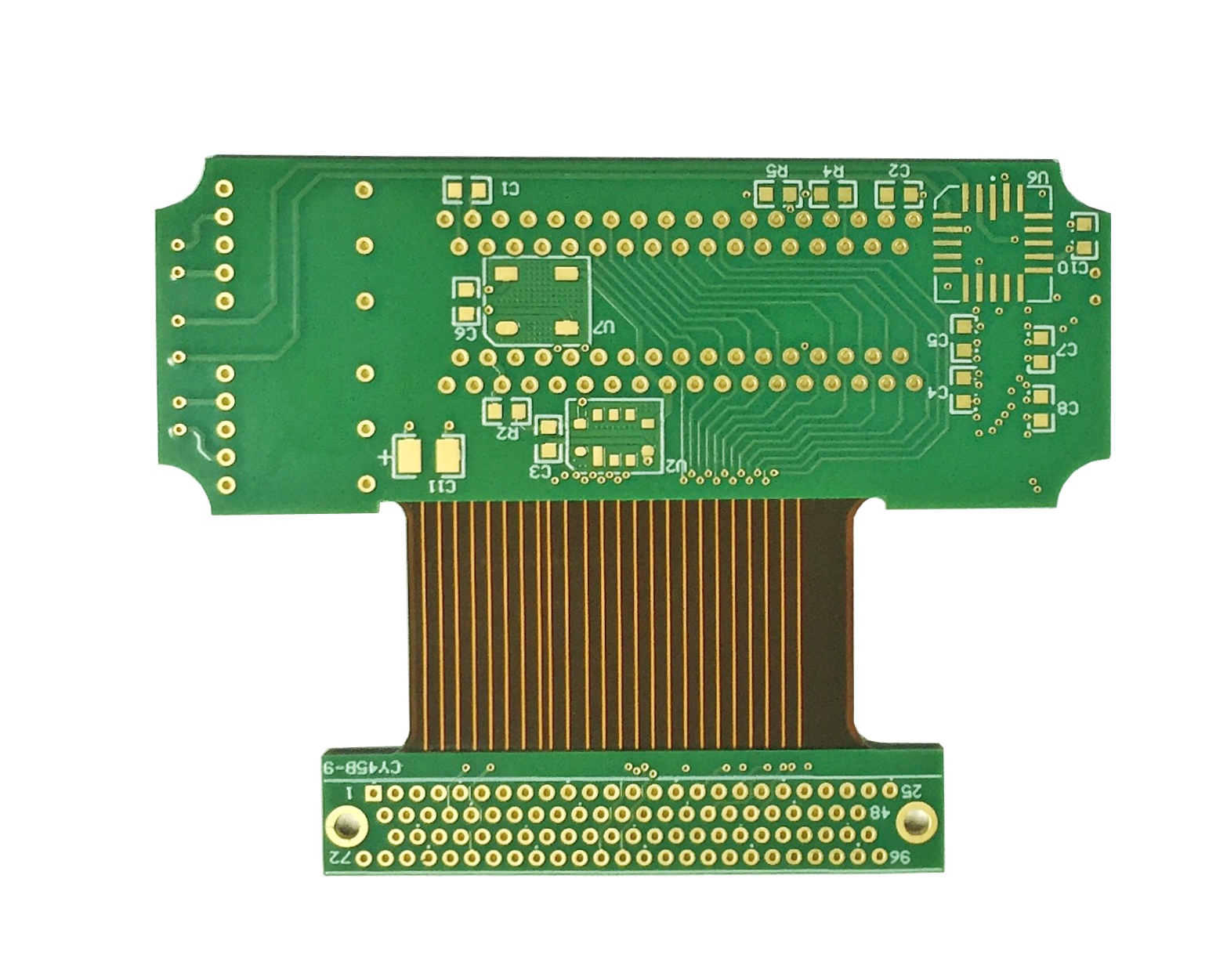 通訊天線軟硬結(jié)合板PCB